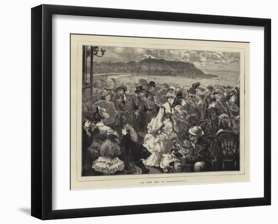 On the Spa at Scarborough-null-Framed Giclee Print