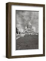 On the Stairs of Montmartre, Paris-null-Framed Art Print