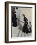 On the Steps-Peter Alexandrovich Nilus-Framed Giclee Print