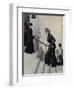 On the Steps-Peter Alexandrovich Nilus-Framed Giclee Print