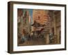 On the Street of Cairo, 1873-Konstantin Yegorovich Makovsky-Framed Giclee Print