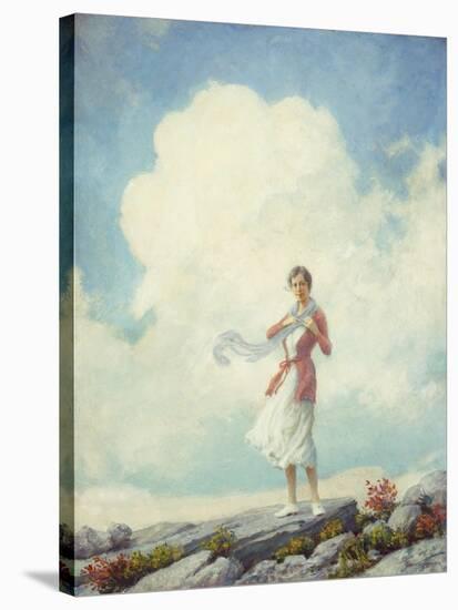 On the Summit, 1932-Charles Courtney Curran-Stretched Canvas