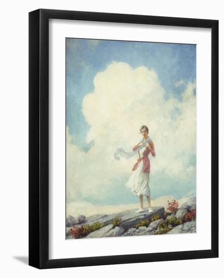 On the Summit, 1932-Charles Courtney Curran-Framed Giclee Print