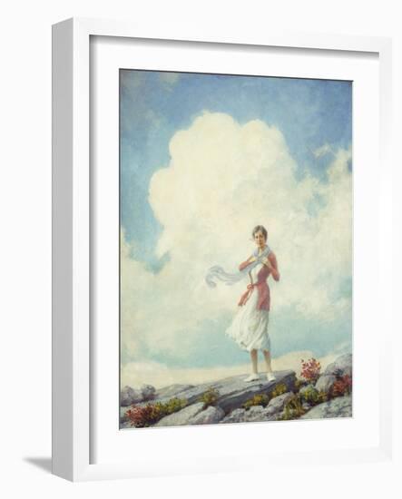 On the Summit, 1932-Charles Courtney Curran-Framed Giclee Print