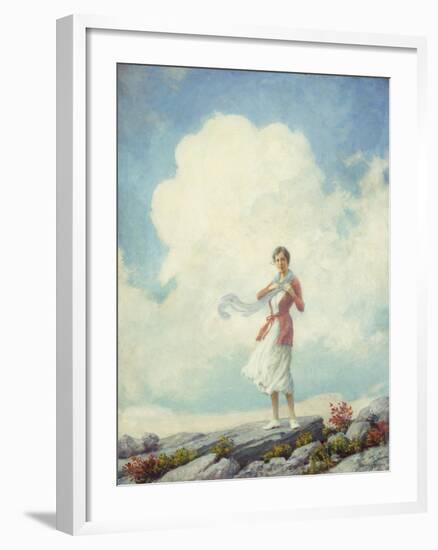 On the Summit, 1932-Charles Courtney Curran-Framed Giclee Print