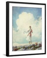 On the Summit, 1932-Charles Courtney Curran-Framed Giclee Print