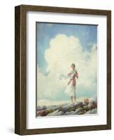 On the Summit, 1932-Charles Courtney Curran-Framed Giclee Print