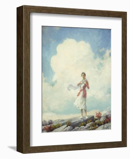 On the Summit, 1932-Charles Courtney Curran-Framed Giclee Print