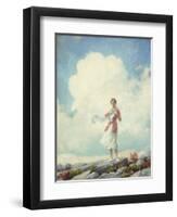 On the Summit, 1932-Charles Courtney Curran-Framed Giclee Print