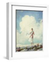 On the Summit, 1932-Charles Courtney Curran-Framed Giclee Print