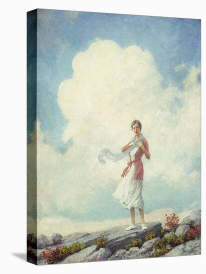 On the Summit, 1932-Charles Courtney Curran-Stretched Canvas