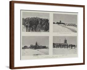 On the Summit of Ben Nevis-null-Framed Giclee Print