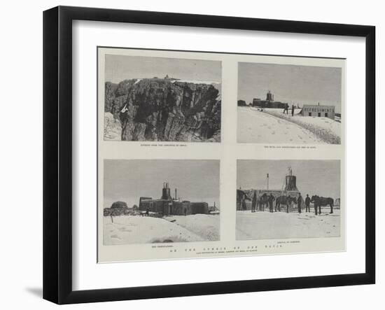 On the Summit of Ben Nevis-null-Framed Giclee Print