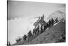 On the Summit of Rainier, 1909-Asahel Curtis-Stretched Canvas