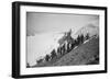 On the Summit of Rainier, 1909-Asahel Curtis-Framed Giclee Print