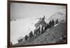 On the Summit of Rainier, 1909-Asahel Curtis-Framed Giclee Print