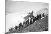 On the Summit of Rainier-Asahel Curtis-Mounted Photographic Print