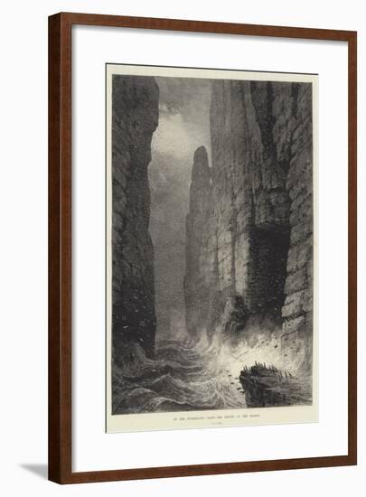 On the Sutherland Coast, the Height of the Season-Samuel Read-Framed Giclee Print