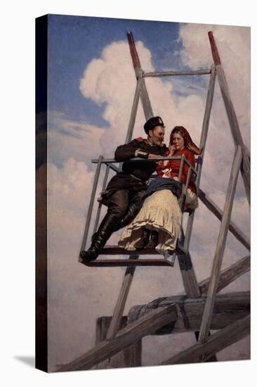 On the Swing, 1888-Nikolai Alexandrovich Yaroshenko-Stretched Canvas