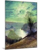 On the Tees, Near Barnard Castle, C.1868-John Atkinson Grimshaw-Mounted Giclee Print