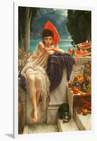 On the Temple Steps, 1889-Edward John Poynter-Framed Giclee Print