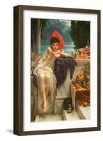 On the Temple Steps, 1889-Edward John Poynter-Framed Giclee Print