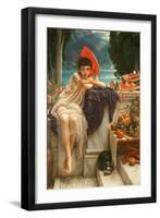 On the Temple Steps, 1889-Edward John Poynter-Framed Giclee Print