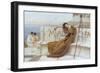 On the Terrace, 1890-John William Godward-Framed Giclee Print