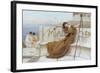 On the Terrace, 1890-John William Godward-Framed Giclee Print