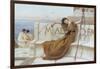 On the Terrace, 1890-John William Godward-Framed Giclee Print