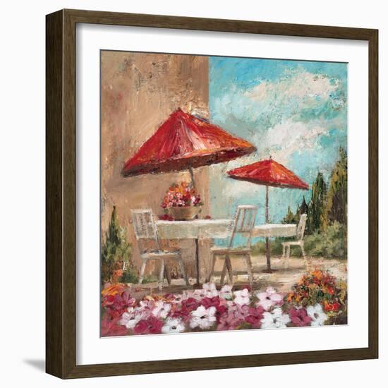 On the Terrace 1-Marc Taylor-Framed Art Print