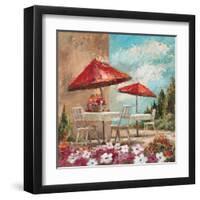 On the Terrace 1-Marc Taylor-Framed Art Print