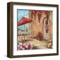 On the Terrace 2-Marc Taylor-Framed Art Print