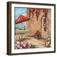 On the Terrace 2-Marc Taylor-Framed Art Print