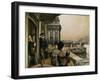 On the Terrace of the Trafalgar-Tavern in Greenwich-James Jacques Tissot-Framed Giclee Print