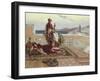 On the Terrace, Tangiers-Rudolphe Ernst-Framed Giclee Print
