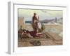 On the Terrace, Tangiers-Rudolphe Ernst-Framed Giclee Print