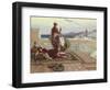 On the Terrace, Tangiers-Rudolphe Ernst-Framed Giclee Print