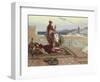 On the Terrace, Tangiers-Rudolphe Ernst-Framed Giclee Print