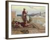 On the Terrace, Tangiers-Rudolphe Ernst-Framed Giclee Print