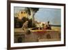 On the Terrace-Jean Joseph Benjamin Constant-Framed Giclee Print