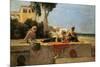 On the Terrace-Jean Joseph Benjamin Constant-Mounted Giclee Print