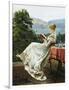 On the Terrace-Johann Hamza-Framed Giclee Print