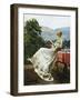 On the Terrace-Johann Hamza-Framed Giclee Print