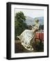 On the Terrace-Johann Hamza-Framed Giclee Print