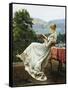 On the Terrace-Johann Hamza-Framed Stretched Canvas