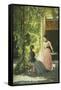 On the Terrace-Max Nonnenbruch-Framed Stretched Canvas