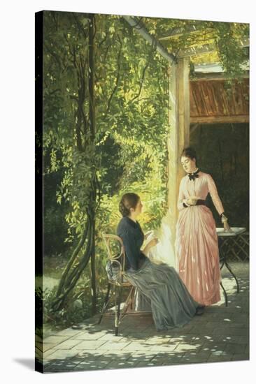 On the Terrace-Max Nonnenbruch-Stretched Canvas