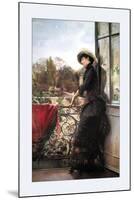 On the Terrace-Julius Stewart-Mounted Art Print
