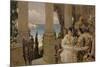 On the Terrace-Vasilii Kotarbinsky-Mounted Giclee Print